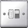BG Nexus Metal Polished Chrome Fused Spur 13A - NPC50