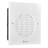 Xpelair 6" 150mm WX6T Commercial Wall Fan with "Safe Lock" Telescopic Wall Liner and TImer - 92523AW
