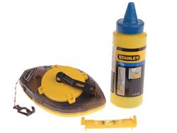 Stanley Tools Power Winder Chalk Line 30m , Chalk & Level - STA047465