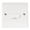 Click Scolmore Mode 3A 1 Gang Un-Switched Fused Spur Polar White - CMA649