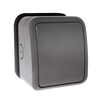 Click Scolmore Aquip Weatherproof Single 1 Gang Switch Enclosure (Unfurnished) IP66 - OA401AGU