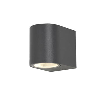 Forum Antar Wall GU10 Downlight IP44 - Black - ZN-29181-BLK