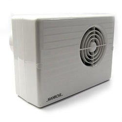 Manrose CF200T 100mm 4inch. Centrifugal Extractor Fan with Timer - Return Unit