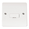 Click Scolmore Mode 13A 1 Gang Un-Switched Fused Spur Polar White - CMA650