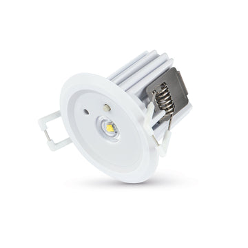 JCC Emergency Downlight 3.5W IP20 6000K 110lm White Non-maintained - JC110002