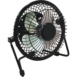 Premiair 4" USB Fan - Black - EH1570