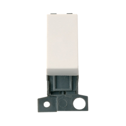 Click Scolmore MiniGrid 10A 2 Way Retractive Switch Module White - MD004PW