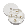 Click Scolmore Essentials 5A Junction Box S-Entry 4 Terminal White - WA070
