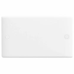 BG Nexus White 2 Gang Blanking Plate - 895
