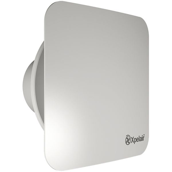 Xpelair C6PS Simply Silent Contour 6/150mm Square Extractor Fan w/ Pul