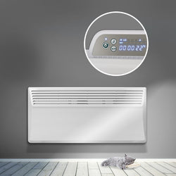 Devola Eco Contour 2kw Panel Heater With 24hr/7 Day Timer With Detachable Feet - DVS2000WF