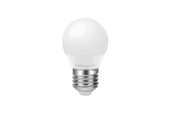 Integral 3.4W LED ES/E27 Golf Ball Warm White 240° Frosted - ILGOLFE27NC005