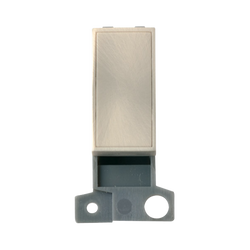 Click Scolmore MiniGrid Blank Ingot Module Satin Chrome - MD008SC