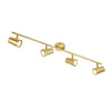 Forum Harvey 4 Light Bar GU10 Spotlight - Satin Brass - INL-31723-SBRS