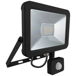 Crompton Phoebe LED - Atlas Mini LED Floodlight with PIR IP66 30W - Cool White