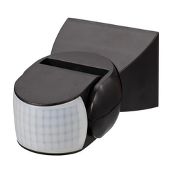 Forum Dion Adjustable 12M Motion Sensor IP65 - Black - ZN-33579-BLK