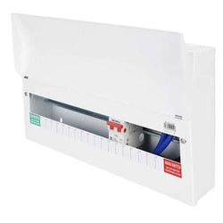 Lewden 15 Way Dual RCCB Ready Consumer Unit with 100A DP Main Switch - PRO-MX21XXM