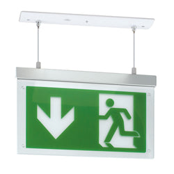 JCC Recessed suspended Exit Blade Maintained 3M IP20 without legend - JC50324