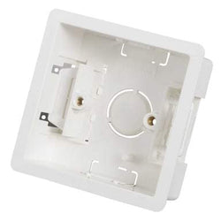 Click Scolmore Essentials 1 Gang 35MM Deep Spring Action Fast Fit Dry Lining Box - WA087SF