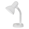 EGLO ES/E27 Flexible White Desk Lamp - 9229