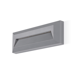 JCC 2W 4000K IP65 LED Surface Mount Linear Grey Wall/Path Light - JC17052
