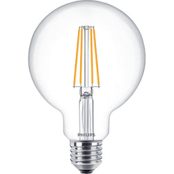Philips CLA 8w LED ES/E27 Globe Very Warm White Dimmable - 81431400