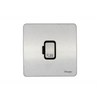Schneider USFP 13A Unswitched FCU Black Insert - Polished Chrome - GU5400BPC