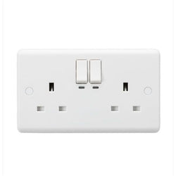 Knightsbridge 13A 2G Smart Switched Socket - CU9KW