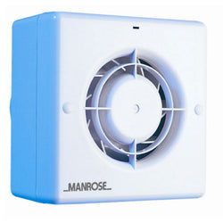Manrose CF100PIR 100mm 4inch. Centrifugal Extractor Fan with PIR & Timer - Return Unit