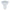 Integral 5.5W GU10 PAR16 Cool White Dimmable - ILGU10DE093