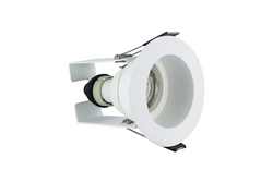 Integral Evofire IP65 LED Downlight Recessed White with Insulation Guard and GU10 Holder - ILDLFR70E003