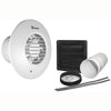 Xpelair Low Volt 12v Simply Silent Timer Round LV100TR - 93012AW