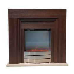 Devola Electric suite with ErP - Oak Effect - DVFP01O