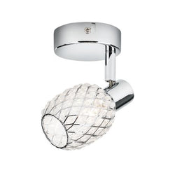 Philips Deltoid G9 Wall/Ceiling Single Spotlight Chrome - 915005220801