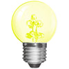 Kosnic 1W Startree LED ES/E27 Golf Ball Yellow - KSTR01GLF/E27-Yellow