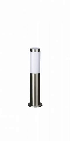 Philips Utrecht 20W E27 Outdoor Pedestal Light IP44 Stainless Steel - 915000143101