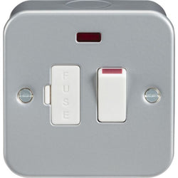 Knightsbridge Metal Clad 13A Switched Fused Spur Unit with Neon - M6300N