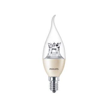 Philips Master 5.5-40W Dimtone LED Candle SES/E14 2200K-2700K Warm White - 929002491302