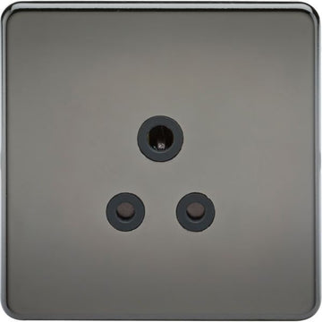 MLA Knightsbridge 5A UnSocket Black Nickel W/Black Insert - SF5ABN