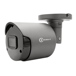 ESP HD View IP 5MP IP Poe Bullet Camera 2.8mm Fixed Lens,With Sd&Mic,Grey Housing - HDVIPC28FBG2