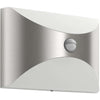 Philips Herb 6W LED Outdoor Wall Light with PIR Stainless Steel - Warm White - 915005197501
