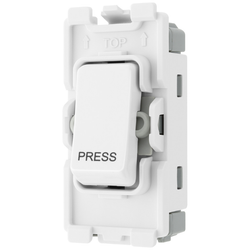 BG Evolve Grid 20AX SP 2-Way Retractive (PRESS) - White - RPCDW14