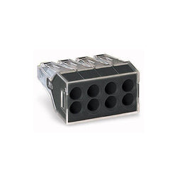 Wago Push Wire Connector 8-Conductor Terminal Block Housing - 773-108