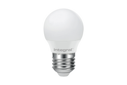 Integral 5.5W LED ES/E27 Golf Ball Warm White 240° Frosted - ILGOLFE27NC017