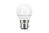 Integral 3.4W LED BC/B22 Golf Ball Warm White 240° Frosted - ILGOLFB22NC006