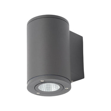 Forum Mizar 20W Integrated Outdoor Up/Downlight IP44 Black Cool White - ZN-34019-BLK