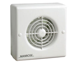 Manrose 100mm (4inch.) Automatic Extractor Fan w/ Electronic Timer - XF100AT