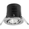 Megaman 8W Integrated Fire Rated Downlight VERSOFIT Tilt - Warm White (Satin Chrome Finish)