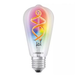 Ledvance 4.5W Smart WiFI Filament Edison Rgbw 2700 K E27 300Lm Warm White - 4058075609914