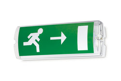 JCC 7W Maintained self-test exit bulkhead IP65 with 4 legends - JC50313